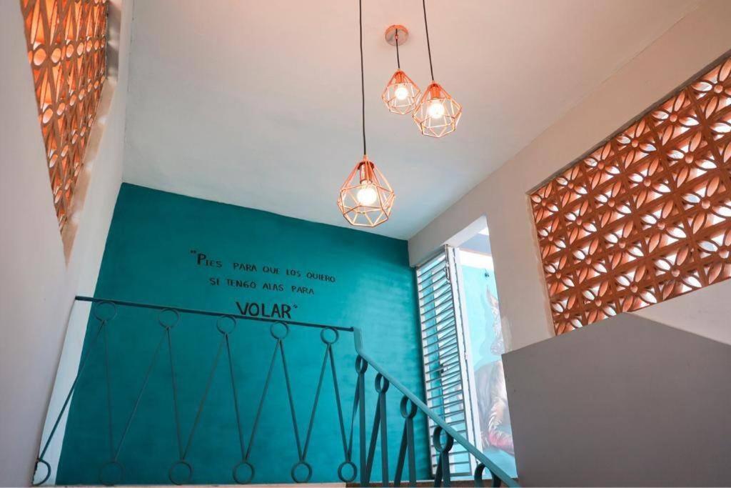 New Mex Inspired Bo-Ho Chic Apartment With Private Patio And Roof Terrace Città del Messico Esterno foto
